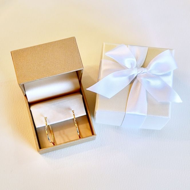 K18 イエローゴールド ハート フープ ピアス 保証書付 KO-0026 SWAD027