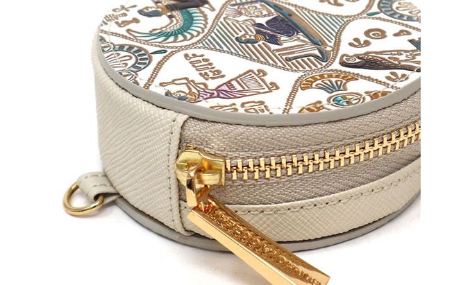 【文庫屋大関】マカロンポーチ エジプトNo.1【皮革工芸品】 ポーチ ミニポーチ 小物入れ アクセサリー入れ イヤホン入れ 収納 保管ケース 手のひらサイズ  本革 革 皮革 工芸品 工芸 雑貨 ギフト プレゼント 日本製 東京