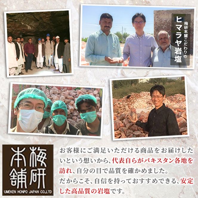 クレールソルト 小粒 (500g・250g×2P) クリスタルソルト 岩塩 塩 食塩 調味料 ミネラル 熱中症対策 しお 肴 食塩アドバイザー 【梅研本舗ジャパン】akn047-40