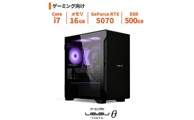 パソコン工房 4年間物損保証 ミニタワーゲーミングPC Core i7/5070/No.424 322032_EE173