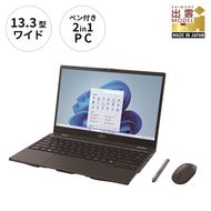 ノートパソコン 富士通  LIFEBOOK WU3/J3  Windows11 Intel Core i5-1335U メモリ16GB 約512GB SSD Office有り マウス付き【91_8-001】