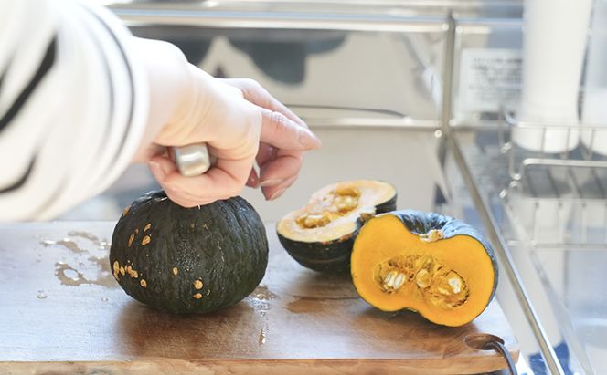 かぼちゃ 厚岸ハスカ 坊ちゃんかぼちゃ 約8kg（10～11個入り） 【厚岸ハスカ】[ 野菜 味が濃い 甘い 北海道産 北海道産 南瓜 パンプキン ]