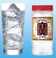 宝焼酎 甲２５° タカラカップ ペットカップ 220ml 24本-[G450]