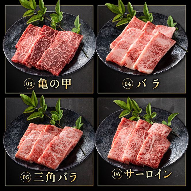 神戸牛 焼肉 食べ比べ 9種 計2160g(80g×27) ゆず山椒付き セット