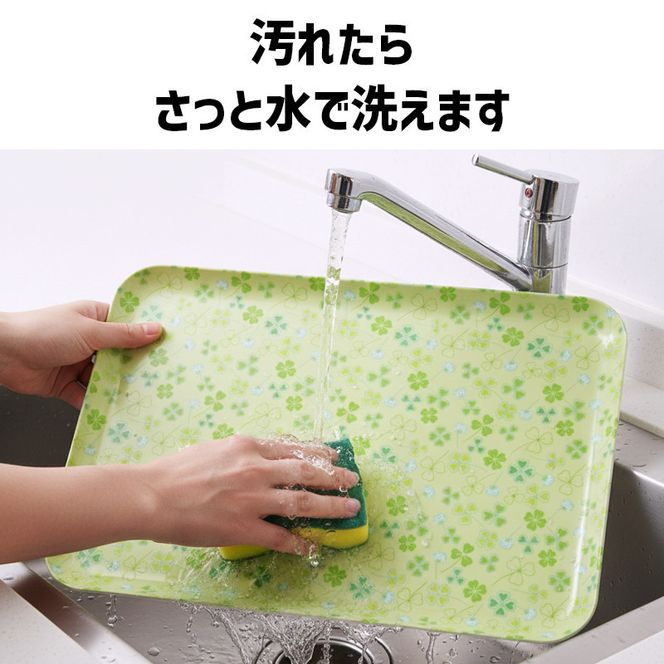TATSU-CRAFT マグネットトレー SS 21.5cm クローバー すべり止め付き ［Tk1043］ 303446_DA90796