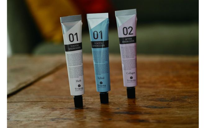 【キシリトールフレーバー・ハーブフレーバー】薬用BIOホワイトニングジェ ル(朝用)＆薬用BIOホワイト ニングジェル(夜用)　３本セット 141305_LU06