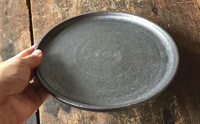 20cm 丸プレート 5枚セット アイボリーシリーズ《糸島》【うつわと手仕事の店 研】 [ARD008] 器 陶器 食器 焼き物 皿 ケーキ皿 取り皿 クラフト 手作り うつわ プレート