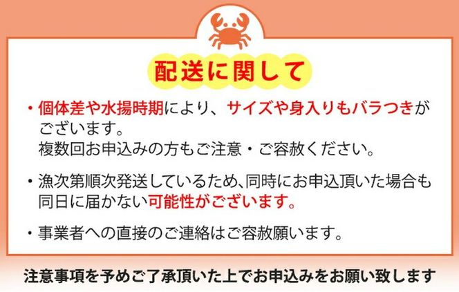 紅ズワイガニ 約600g×2尾【安吉水産】｜ずわい蟹 ずわいガニ ズワイガニ 紅ズワイガニ ※離島への配送不可 ※2025年9月中旬～2026年3月下旬頃に順次発送予定 ※発送まで1か月以上かかる場合があります。