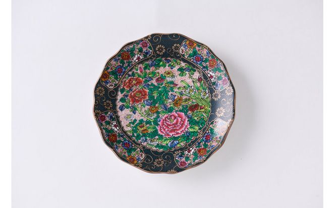 九谷焼 錦絵 4号小皿 3枚セット 伊野正峰 172111_CY5005
