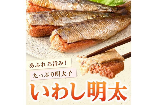 【Z9-020】いわし明太 6尾