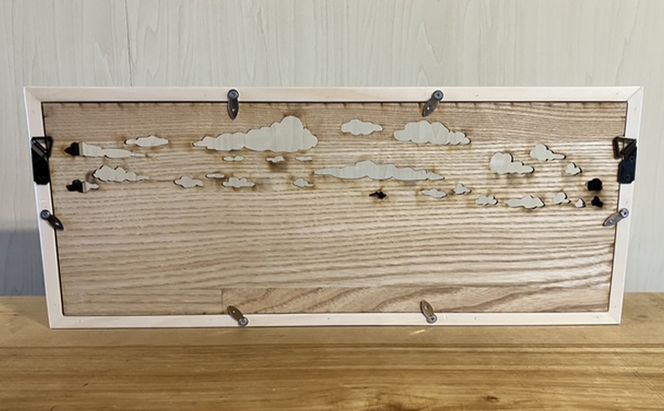 FURANO KUMIKO 小サイズ 【イマイカツミ】 組子 工芸品 アート 和風 置物 インテリア 北海道 富良野市 アート組子 職人の技