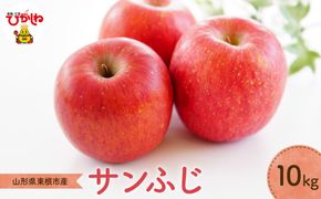 【2026年産】りんご「サンふじ」10kg よってけポポラ提供 hi003-173