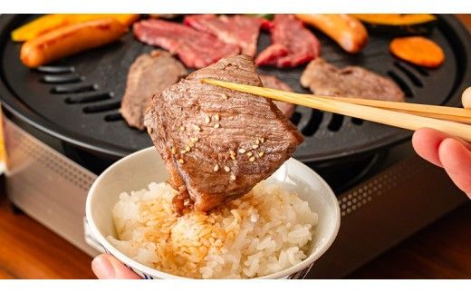 【数量限定】筑西産すりおろし梨果汁使用！筑西産ダチョウヒレ肉＆茨城産銘柄豚ローズポークの【ちくせいジンギスカン】[CF004ci]