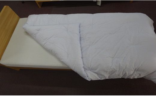 抗菌・抗ウイルス　極上もめん綿入り　肌掛け布団【CW81W】（滋賀県　近江八幡市）