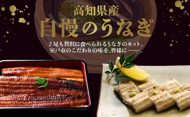 蒲焼き・白焼きを交互にお届け！国産うなぎ１尾【全４回定期便】 _ うなぎ 鰻 ウナギ 1尾 国産 高知県産 蒲焼き 白焼き かばやき 冷凍 うな重 ひつまぶし タレ ランキング 人気 4回 定期便 [yj055]