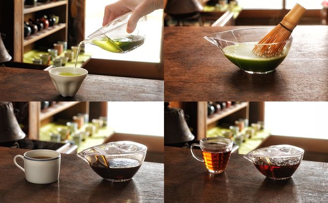 割れないマルチティーポット 250ml 3種フィルター付き 緑茶・紅茶・コーヒー対応