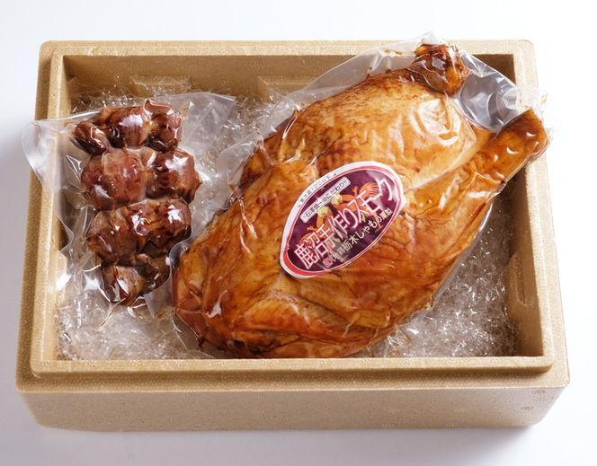 栃木しゃもスモーク　むね・もも・砂肝セット　※離島への配送不可