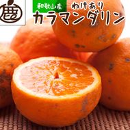 ＜4月より発送＞家庭用 カラマンダリン5kg+250g（傷み補償分）◇【南津海・なつみ】【希少な春柑橘】【わけあり・訳あり】【みかんと同じように食べられます】　※北海道・沖縄・離島への配送不可　※2026年4月上旬～5月下旬頃に順次発送予定