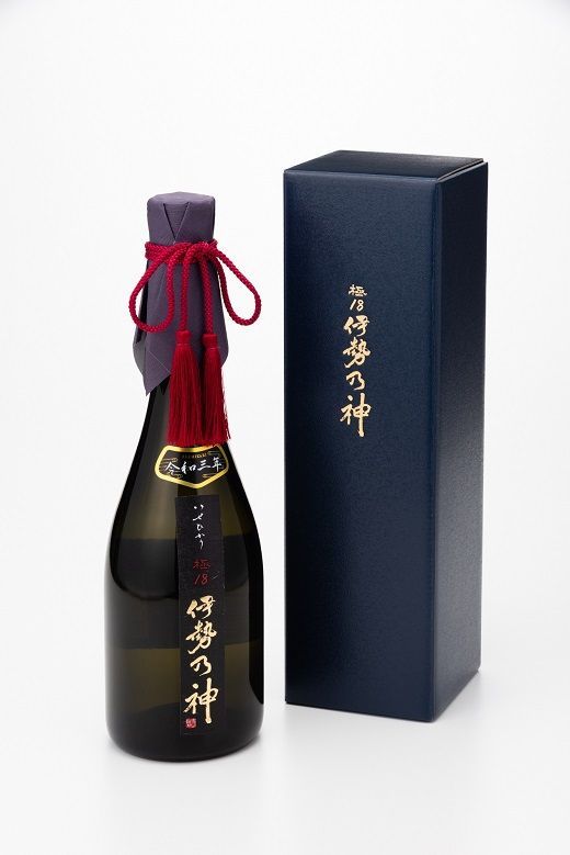 【4.4-2】純米大吟醸酒　伊勢乃神　極18　令和三年
