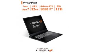 パソコン工房 4年間物損保証 18型ゲーミングノートPC Core Ultra 7/5080/No.449 322032_EE181
