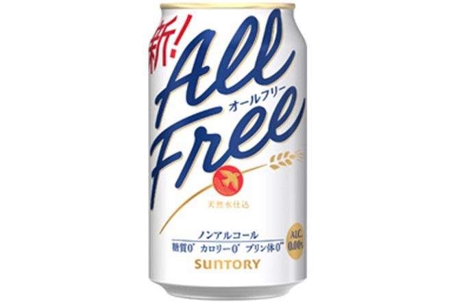 《最短翌日発送》サントリー オールフリー ＜350ml×24缶＞ [最短翌日発送 お酒 ビール ノンアル サントリー suntory]|10_omr-092401