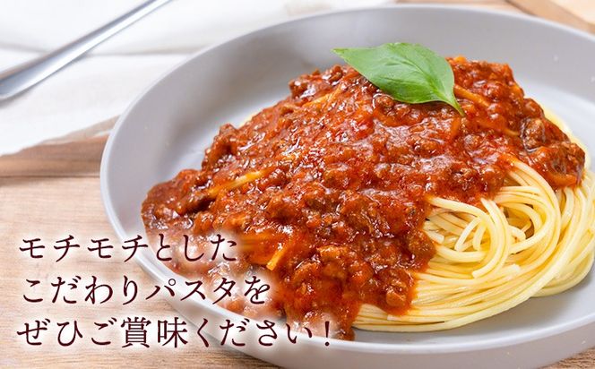 パスタ ソース付きセット 4食セット(パスタ麺300g×2束 ボロニア風ミートソース4個) 池田製麺所《30日以内に出荷予定(土日祝除く)》岡山県 矢掛町 パスタ 手延べ ボロニア 風 ミートソース 送料無料---ofn_ikdpst_30d_25_11500_s---