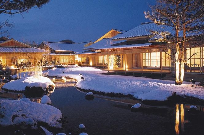 ≪2027年9月30日までの利用限定≫【茶寮宗園 】平休日1泊2食付 ペア宿泊券《【離れ・月影】露天風呂付和室》【仙台市 宿泊 チケット】 041009_FU004