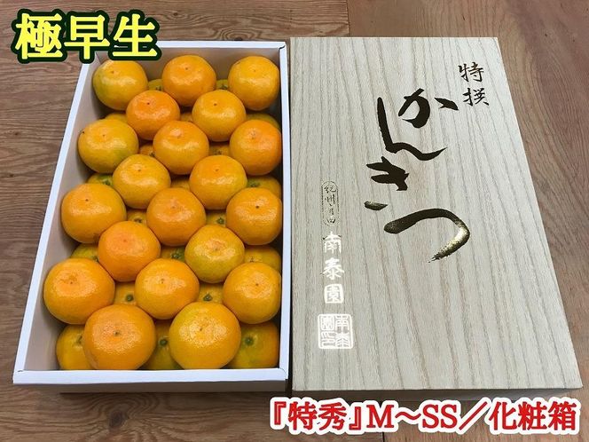 定期便 有田みかん 食べくらべ 3種 化粧箱 各約 3kg 南泰園 全3回 2024年 10月 発送開始 	BS800