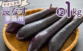 【2025年10月中旬以降発送】長なす １ｋｇ 家庭用 yr-0070