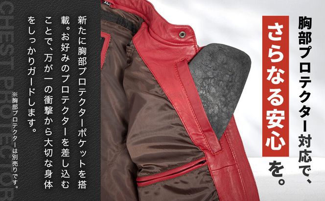 【デグナー】レディースレザージャケット＜ブラック XLサイズ＞｜京都 バイクギア 人気ブランド バイク [FR20SJ-9A]［ バイク用品 レザージャケット 羊革 軽くて丈夫 レディース 人気 おすすめ レザー 革 革ジャン ツーリング ライダー バイカー お取り寄せ 通販 送料無料 ふるさと納税 ］ 261009_A-JR178VC04