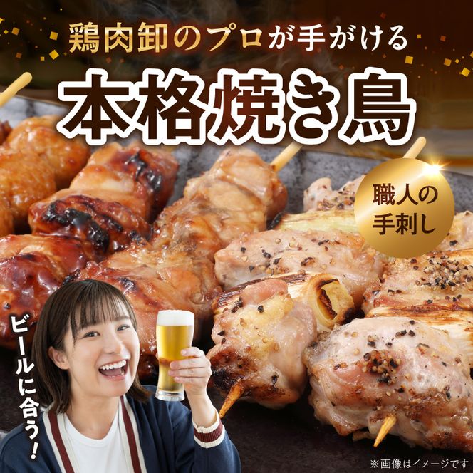 冷凍国産鶏 焼鳥串　30本（30g×10本×3袋入）※3種詰め合わせ 焼き鳥 おつまみ バーベキュー 小分け［129T04］