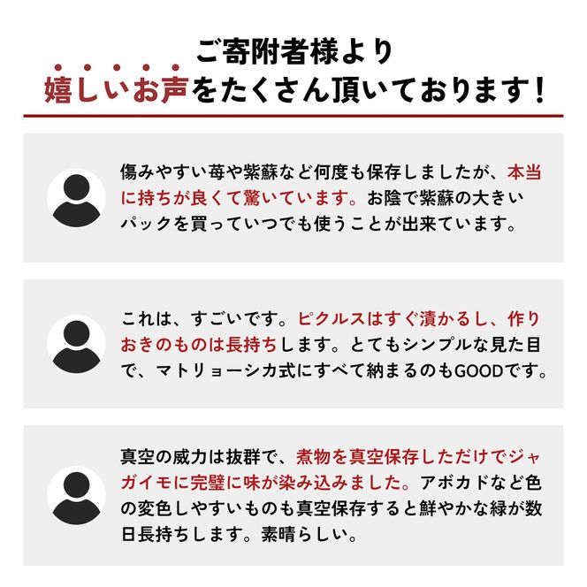 [ 真空 スリムボックス S M L セット ] 真空ポンプ付き 真空保存容器 アサヒ軽金属