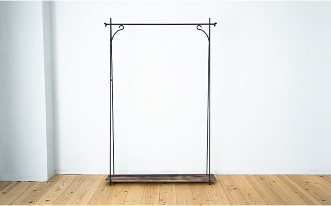 アイアン ハンガーラック 【配達不可：北海道・沖縄・離島】 [№5735-1166]