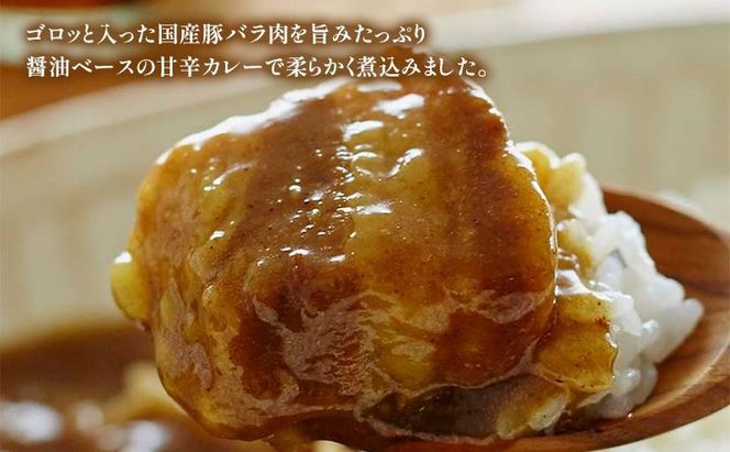 【 定期便 2ヶ月 】カレー 豚の角煮カレー 5個 セット ニシキヤ キッチン レトルト