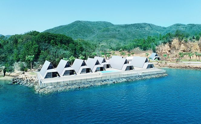 宿泊 グランピング 型 リゾート 「SETONITE」 ギフト チケット 20,000円分 旅行 岡山 玉野 食事付 宿泊券 旅行券 施設利用券 ギフトチケット 20000円 