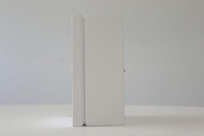 プリザーブドフラワーのフォトフレーム(ホワイト)