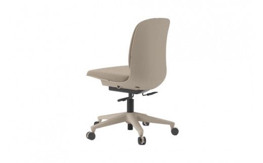 イトーキ『トルテＵ』5本脚 ナイロン双輪キャスタータイプ フレーム：エクリュベージュ（ KJ-340CF-H9F6F）【EI030W1】