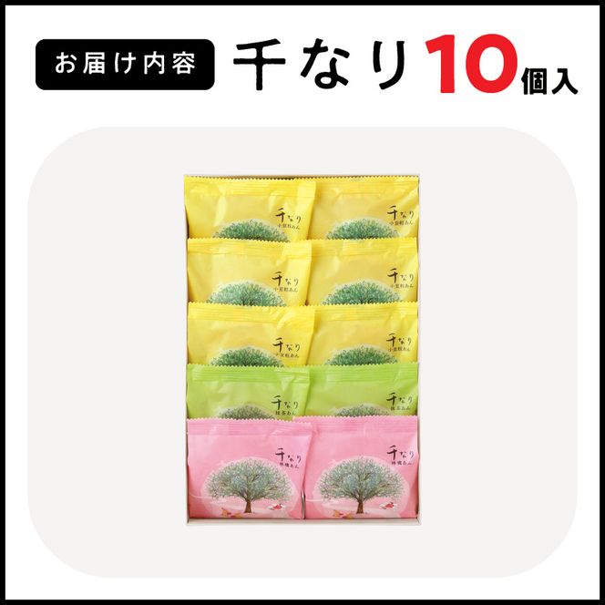 両口屋是清　千なり（10個入） どら焼き 手土産［045R06］
