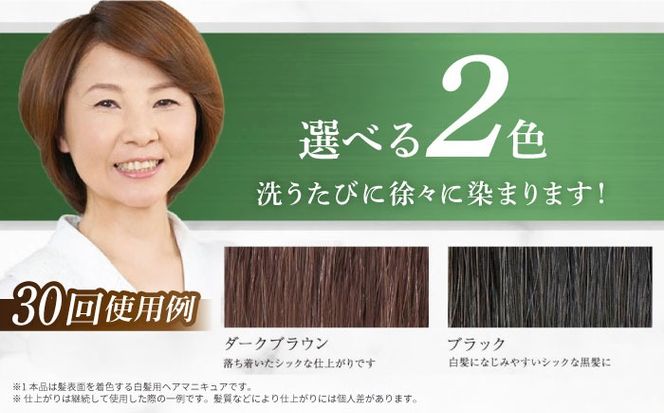 【 10本入 】 利尻 ヘア カラー トリートメント ダーク ブラウン 《糸島》【株式会社ピュール】白髪ケア 美容 [AZA032]