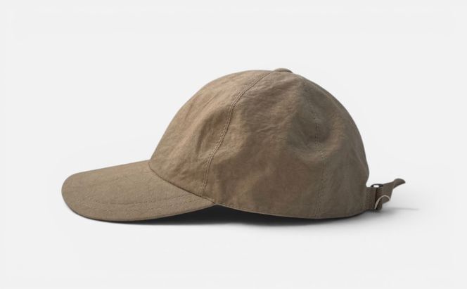 帽子店Sashiki / SS596 コットンキャップ 長ツバ WHITE , BEIGE , GRAY