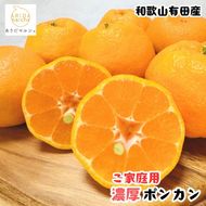 ［先行予約］極甘 柑橘 有田育ちの 濃厚 ポンカン（家庭用）5kg［MS45］ 303446_XD90196