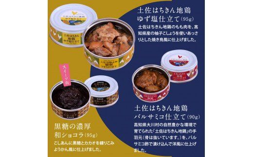 【CF-R7hbk】RHT022　支援品 防災 ホテルおすすめ！黒潮町の缶詰セット［6種セレクト］／ホテルのマルシェで販売している、売れ筋上位6種類の缶詰を詰め合わせ《7大アレルゲン不使用・完全専用ライン・衛生管理》〈黒潮町共通返礼品〉