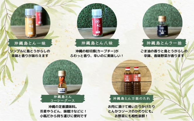 沖縄島とん満足セット【古謝ぐゎー商店】