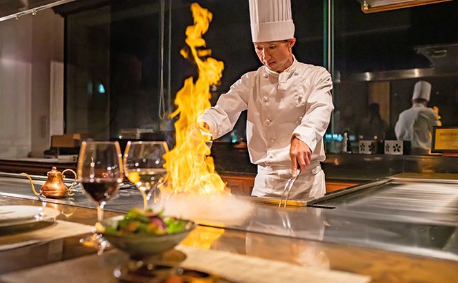 加西市の「神戸ビーフ」と明石市直送鮮魚などを堪能する「神戸牛・明石鮮魚コース」ディナー券【ホテル ラ・スイート神戸ハーバーランド】 お食事券 チケット 