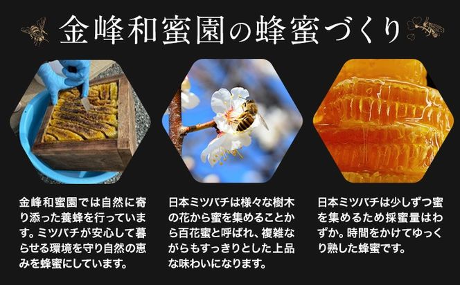 はちみつ 金峰和蜜 150g 選べる 1個 2個 金峰和蜜園《30日以内に出荷予定(土日祝除く)》日本ミツバチ はちみつ 蜂蜜 ハチミツ 和蜂 ニホンミツバチ 国産 百花蜜 濃厚 ギフト 贈り物 プレゼント 贈答用 誕生日 調味料 朝食 ティータイム 養蜂 直送 贅沢 瓶詰め---gkt_skns_3_1k---