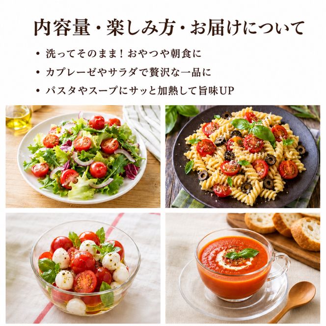 ミニトマト「キャロルポポ」1kg 栽培期間中 農薬・化学肥料不使用 北海道 仁木町 トマト ミニトマト 野菜 [自然農園]