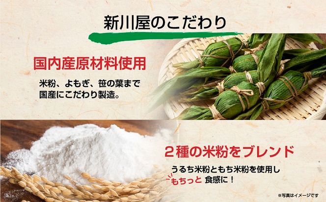 笹だんご 50g × 10個 袋入り つぶあん 冷凍 笹団子 新潟銘菓 ダンゴ 銘菓 お土産 餅 和菓子 もち スイーツ だんご 着色料不使用 国産原料 ギフト お取り寄せ 新川屋 新潟県 十日町市 