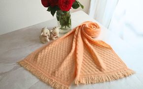 G3323 『Noble Fibre』100％カシミヤ・マフラー ベリーニ【高級 カシミア おしゃれ ファッション 防寒 かしみあ】