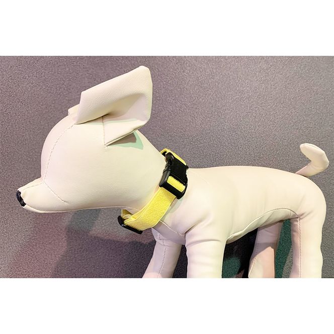 ペット用ネックバンド STEP EQT 転倒防止 イエロー Lサイズ 犬 猫 ペット 首輪 ペット用品 足腰サポート