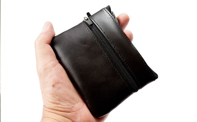 Tajima Cowhide マルチコンパクトケース / 革小物 ブラック メンズ レディース 軽量 約54g コンパクト カード入れ 小銭入れ 鍵入れ カードケース コインケース キーケース 黒 日本製 豊岡製 循環型ブランド タジマ カウハイド DLP